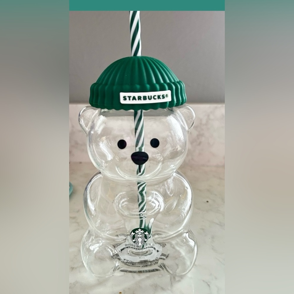 Starbucks Bearista  Limited Edition 2025 Bear Cup with Green Lid NIB